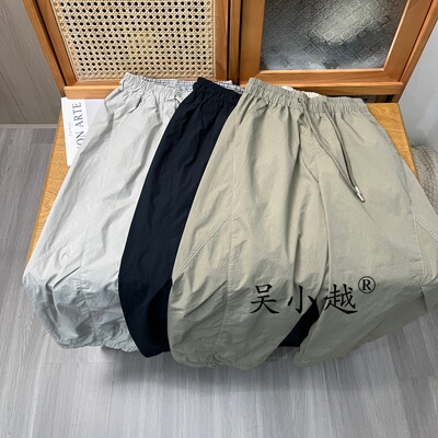 吴小越W2118男童春夏散兵裤子儿童运动户外长裤男孩休闲运动裤