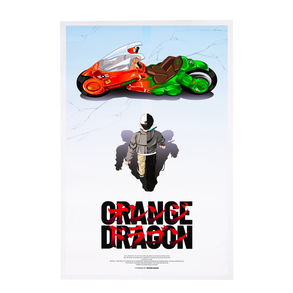 OD2025阿基拉动漫版画限量100幅