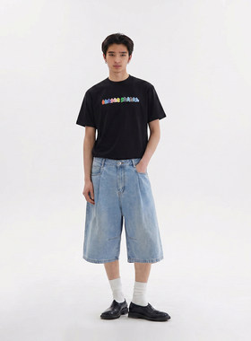ODxNOUS联名大手拉小手重磅棉T恤