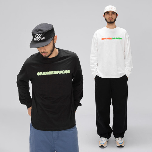 OD26秋季光晕LOGO基础长袖Tee