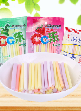 cc乐吸管糖果混合味童年经典网红cc棒儿时回忆包邮8090后怀旧零食