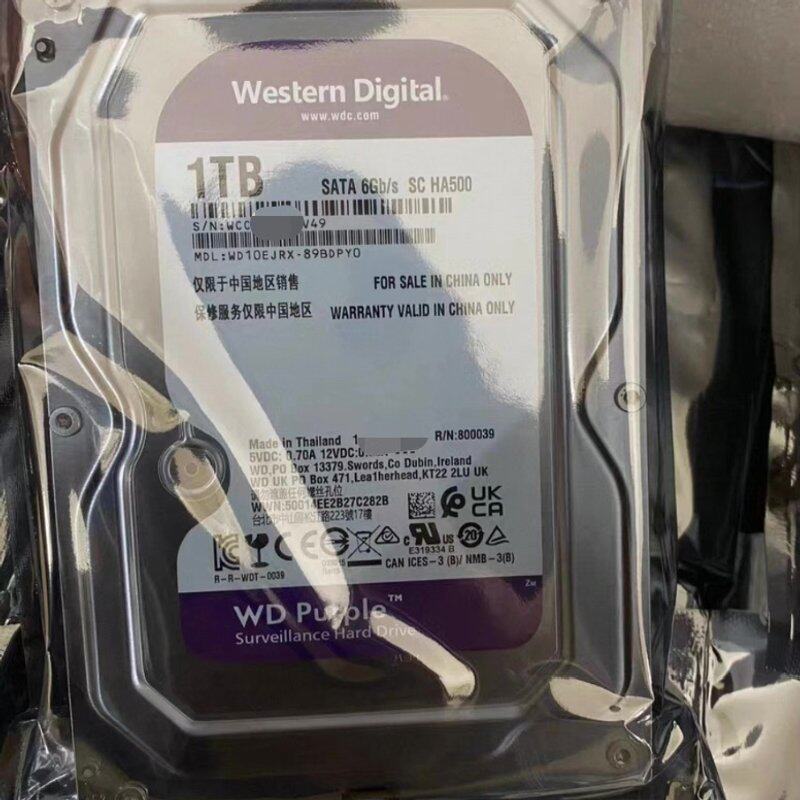 特价出全新原装正品0通电静音西数紫盘1TB，WD10EJRX--议价商品