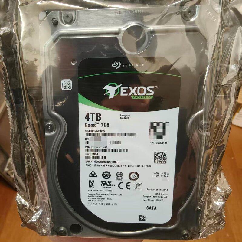 价出全新原装正品0通电希捷银河4T企业级硬盘，ST4000--议价商品