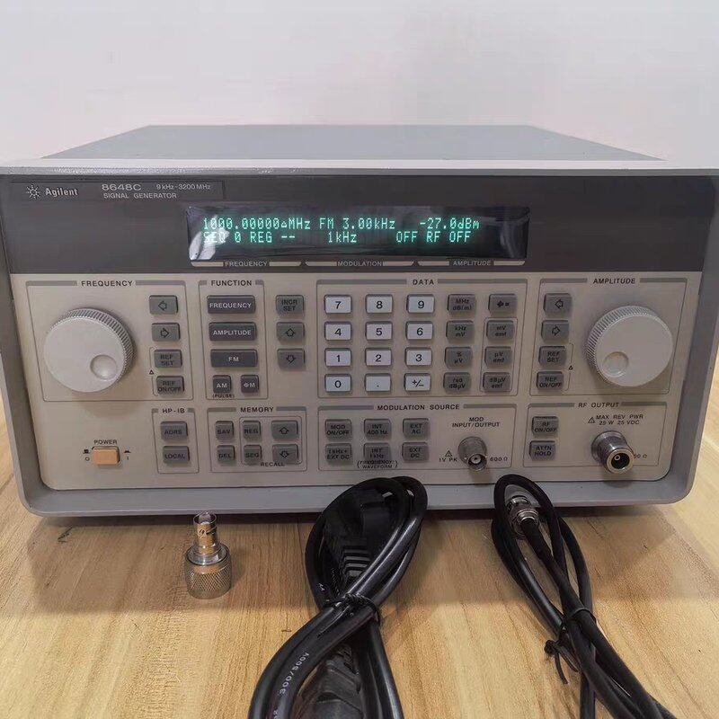 二手安捷伦高频信号源 HP8648C 9KHz-3GHz 8--议价商品
