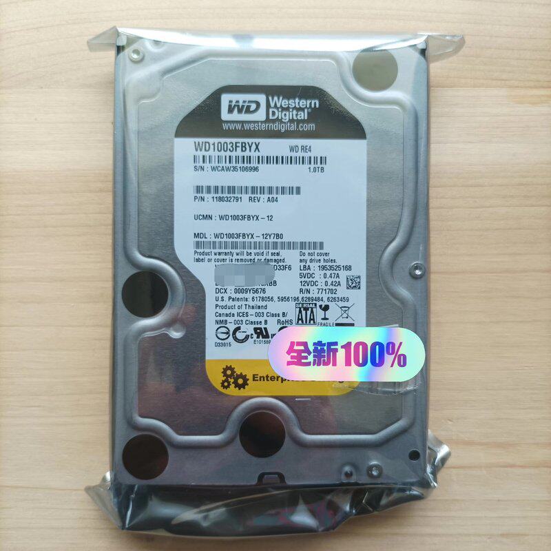 特价出全新原装正品0通电西数黑盘1TB，WD1003FBYX--议价商品