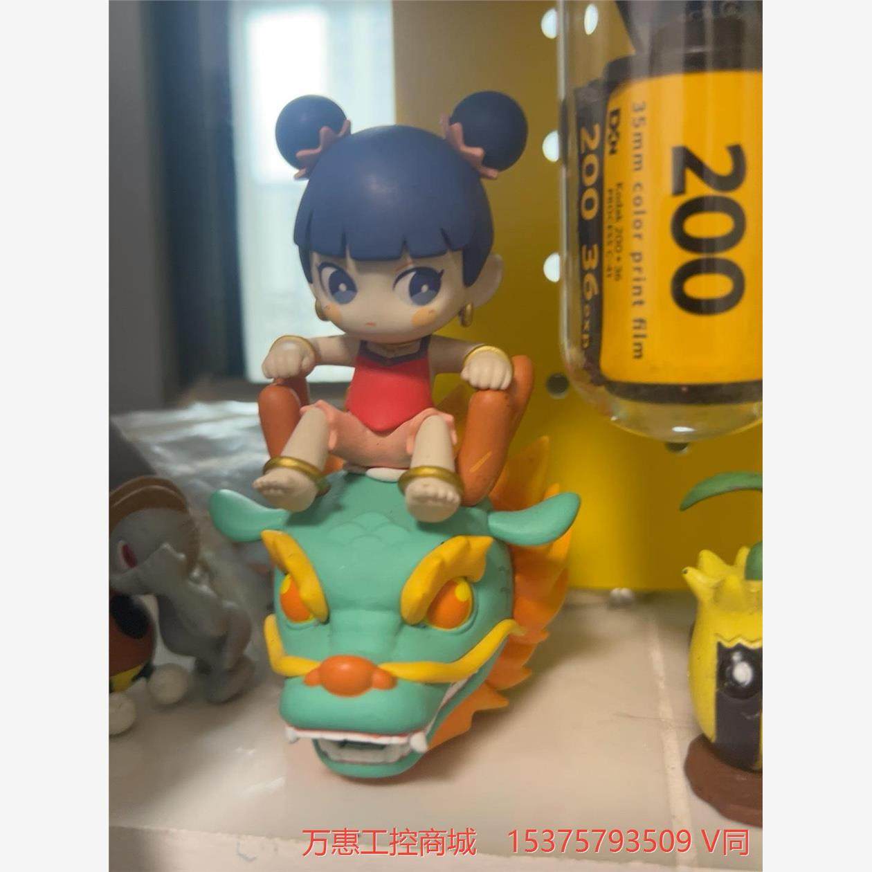 【出】非人哉周边发呆哪吒隐藏款乘龙哪吒泡泡玛特 哪--议价商品