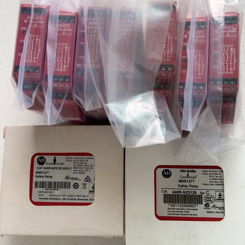议价Allen-Bradley安全继电器MSR127T440R-N23132440R-N23134