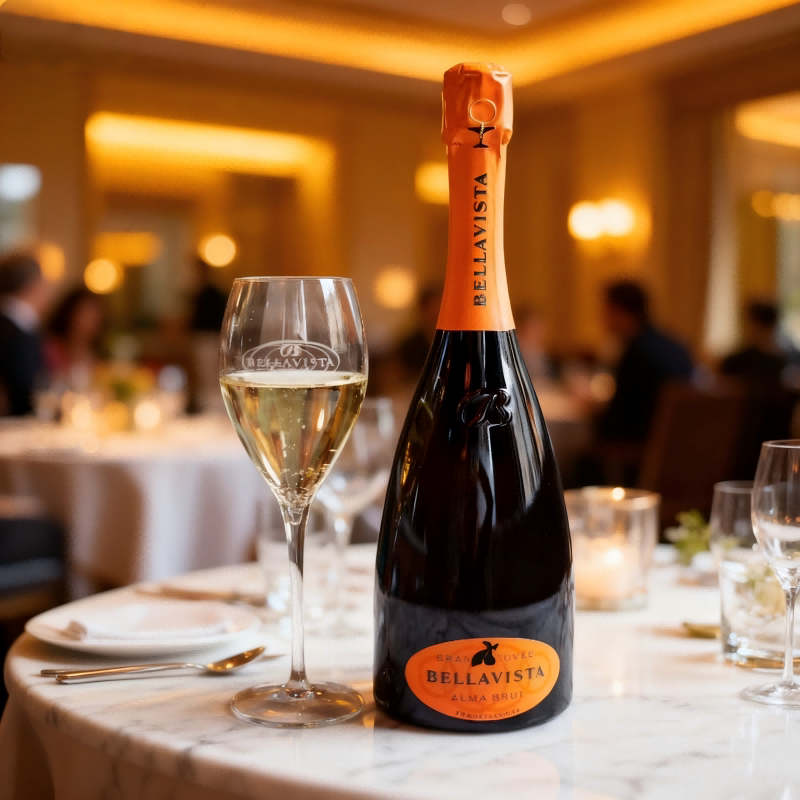 意大利贝丽园贝拉维斯塔Bellavista阿尔玛干型白起泡葡萄酒DOCG