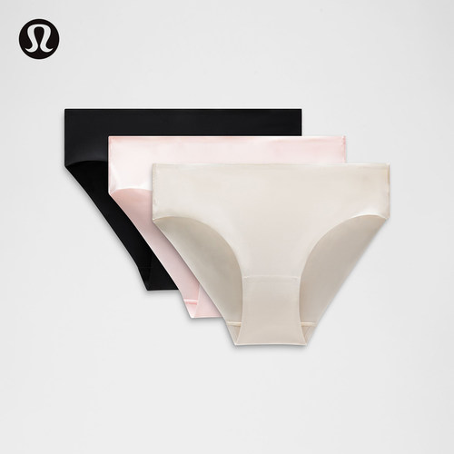 InvisiWear女士中腰比基尼内裤 *3 条装速干丨lululemon丨LW9DC4S