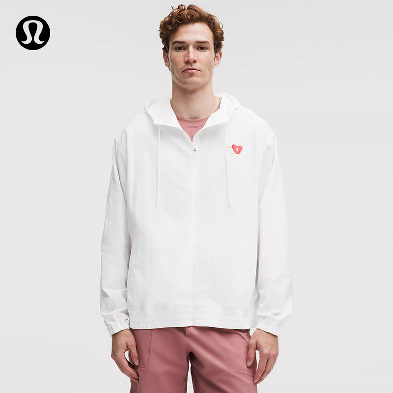 Graphic 男士图案款自收纳连帽夹克丨lululemon丨LM3FW4S