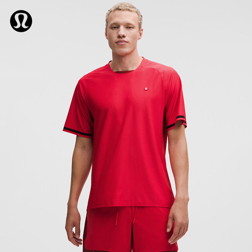 Tennis 男士网球短袖 T 恤丨lululemon丨LM3GARS