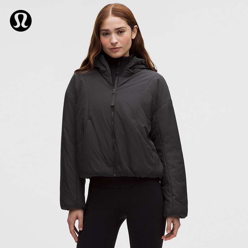 ThermoZen™女士带夹层连帽外套 防风丨lululemon丨LW4CO0S