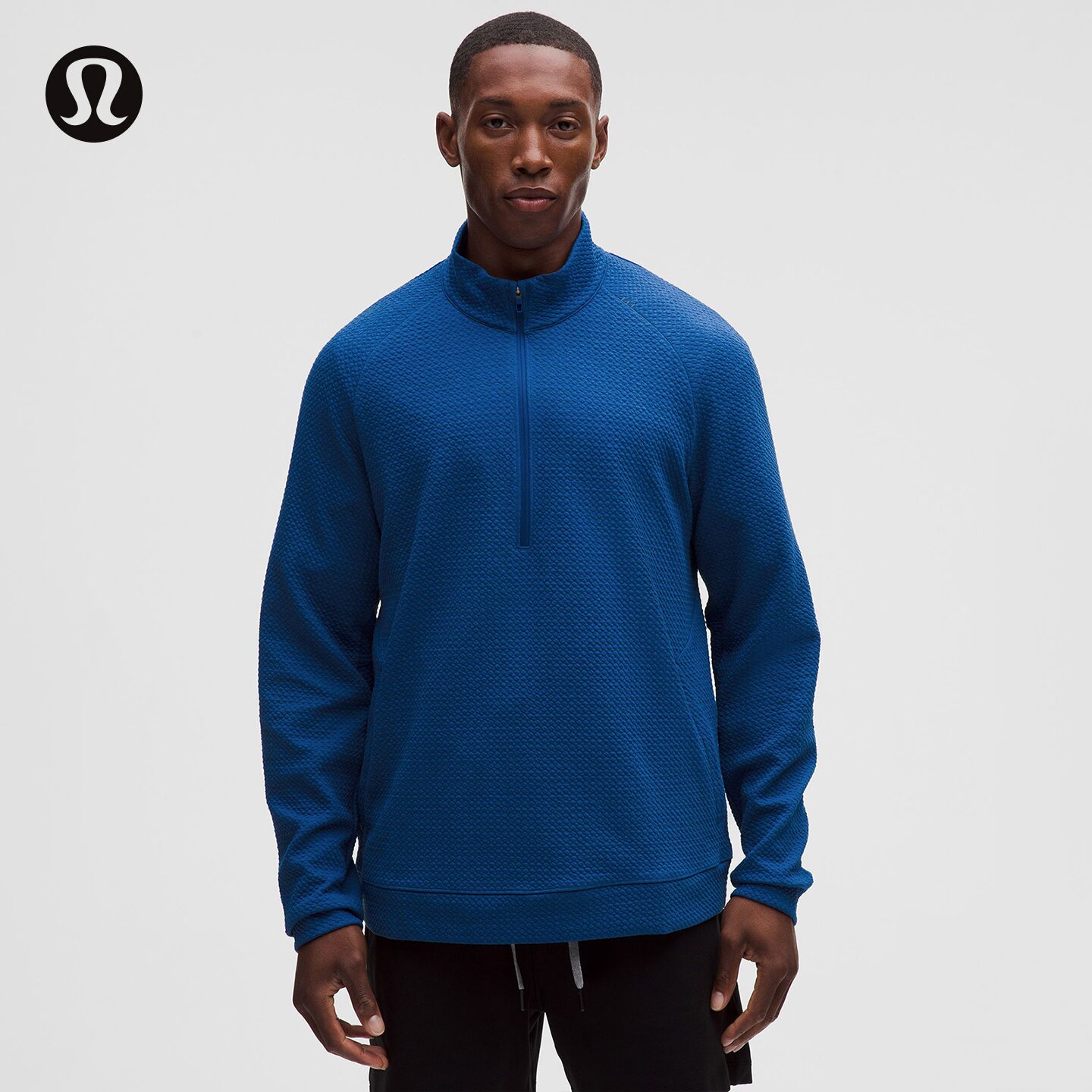 Ease The Day™ 男士半拉链衫丨lululemon丨LM3GF4S