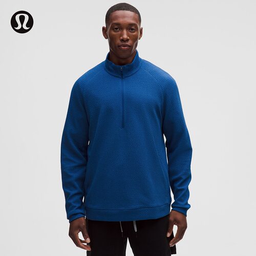Ease The Day™ 男士半拉链衫丨lululemon丨LM3GF4S
