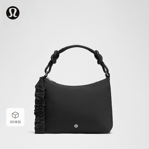 Convertible 女士多功能褶饰斜挎包丨lululemon丨LW9GN6S