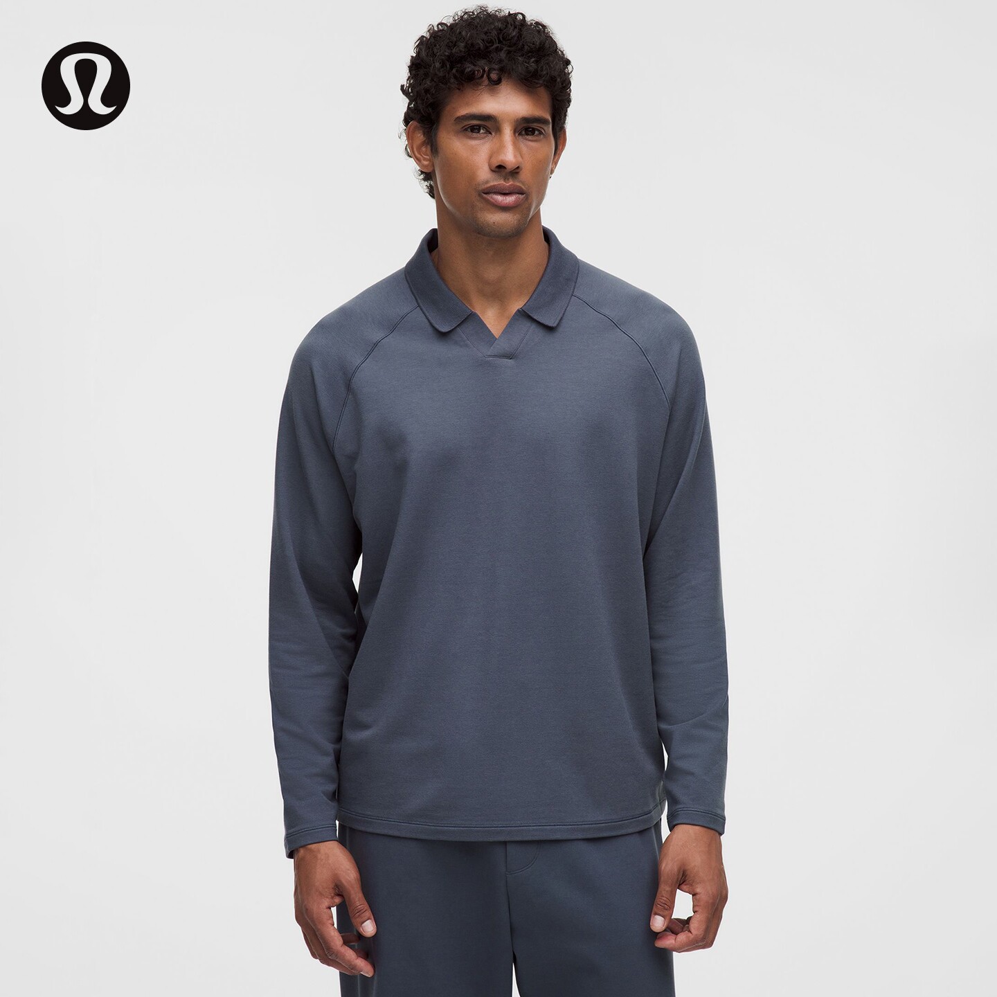 Buttery Loopback 男士翻领长袖针织衫丨lululemon丨LM3GSFS
