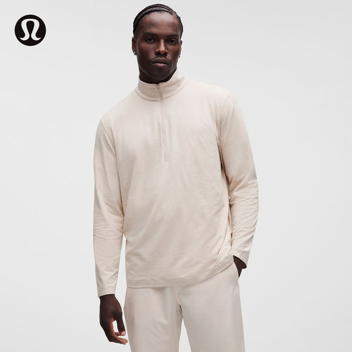 Soft Jersey 男士半拉链针织衫 芯吸丨lululemon丨LM3ES1S