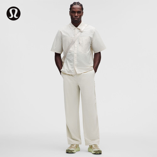 男士宽松剪裁松紧腰长裤 防晒丨lululemon丨 LM5BQDS