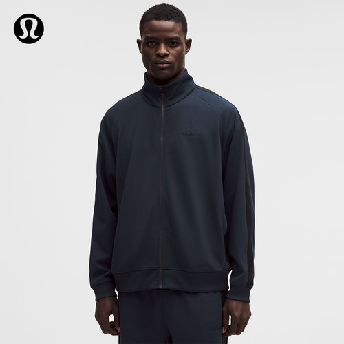 Pique 男士珠地宽松剪裁运动夹克 速干芯吸丨lululemon丨LM3GF0S