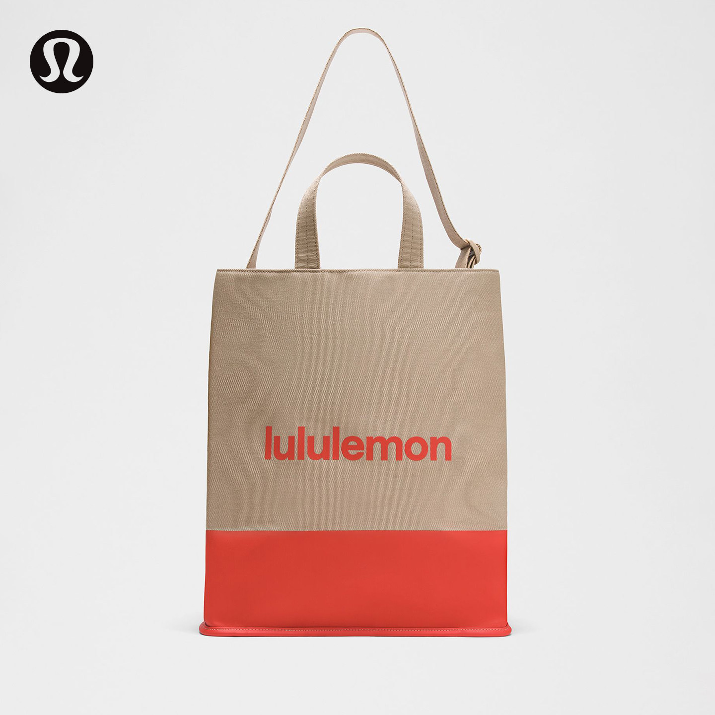 Canvas 帆布购物手袋丨lululemon丨LU9DVXS