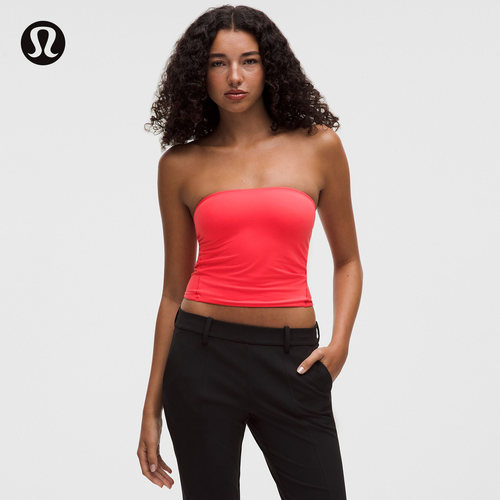 Nulu 女士抹胸背心 速干芯吸丨lululemon丨LW1ESDS