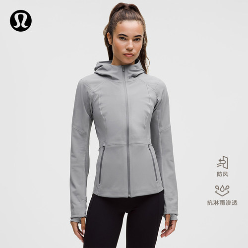 Cross Chill 女士运动夹克 防风拒水丨lululemon丨LW4CEGS