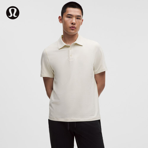 Mesh Soft Jersey男士网面针织短袖POLO芯吸丨lululemon丨LM3H61S