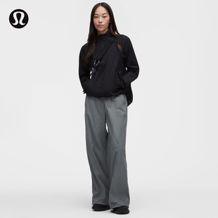 女士可调节裤脚中腰长裤 防晒丨lululemon丨LW5IY