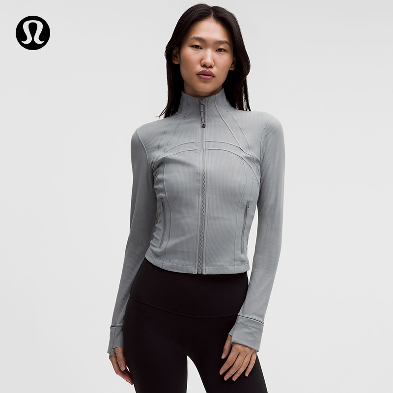 Define 女士短款夹克 *罗纹 Nulu™ 芯吸丨lululemon丨LW3HOBS图片