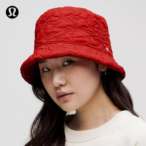 Reversible Quilted女士绗缝双面渔夫帽新年款lululemon丨LW9FK6S