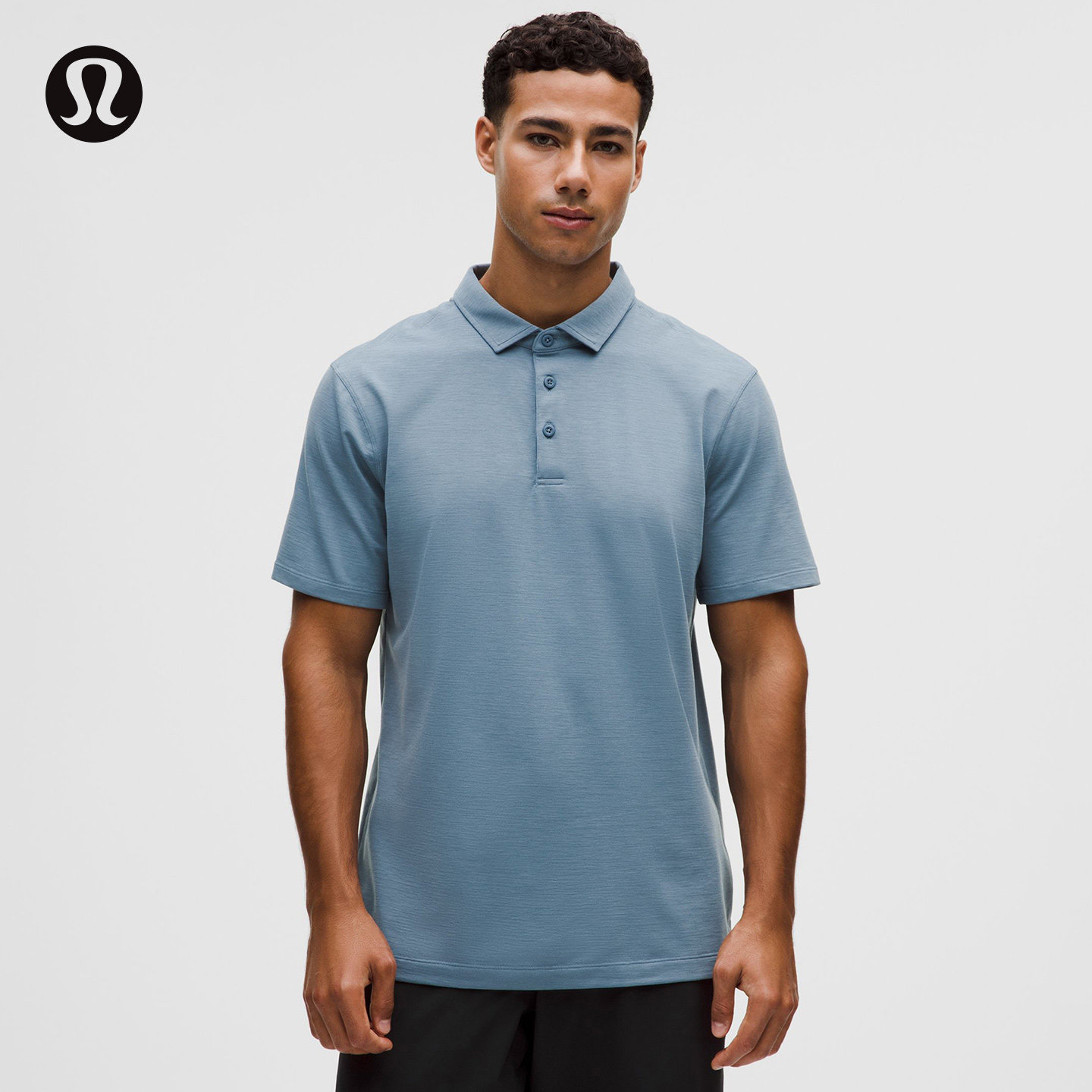 Evolution 男士短袖休闲Polo衫 速干芯吸丨lululemon丨LM3EN0S图片