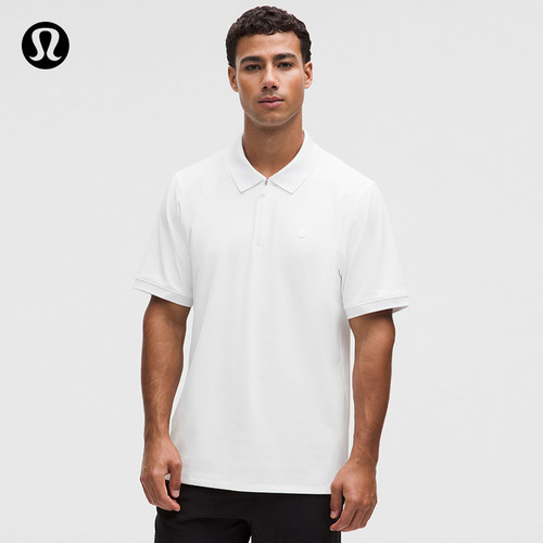 UV-Protective 男士高尔夫半拉链Polo衫短袖丨lululemon丨LM3GC8S