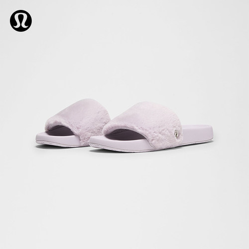 Restfeel Slide 女士拖鞋 *仿毛皮款丨lululemon丨LW9FYYS