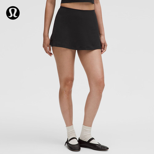 Nulu 女士蝴蝶结设计运动短裙 *SOTM丨lululemon丨LW8APDS