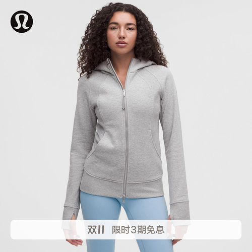 Scuba™ Evolve女士经典拉链连帽衫*拉绒丨lululemon丨LW3LHPS