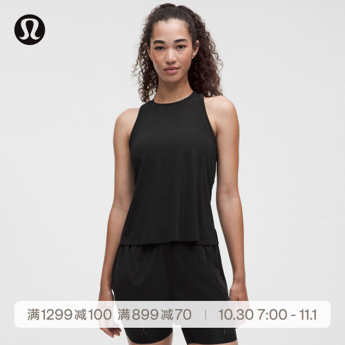 Sleek 女士跑步开孔设计运动背心丨lululemon丨LW1GEIS