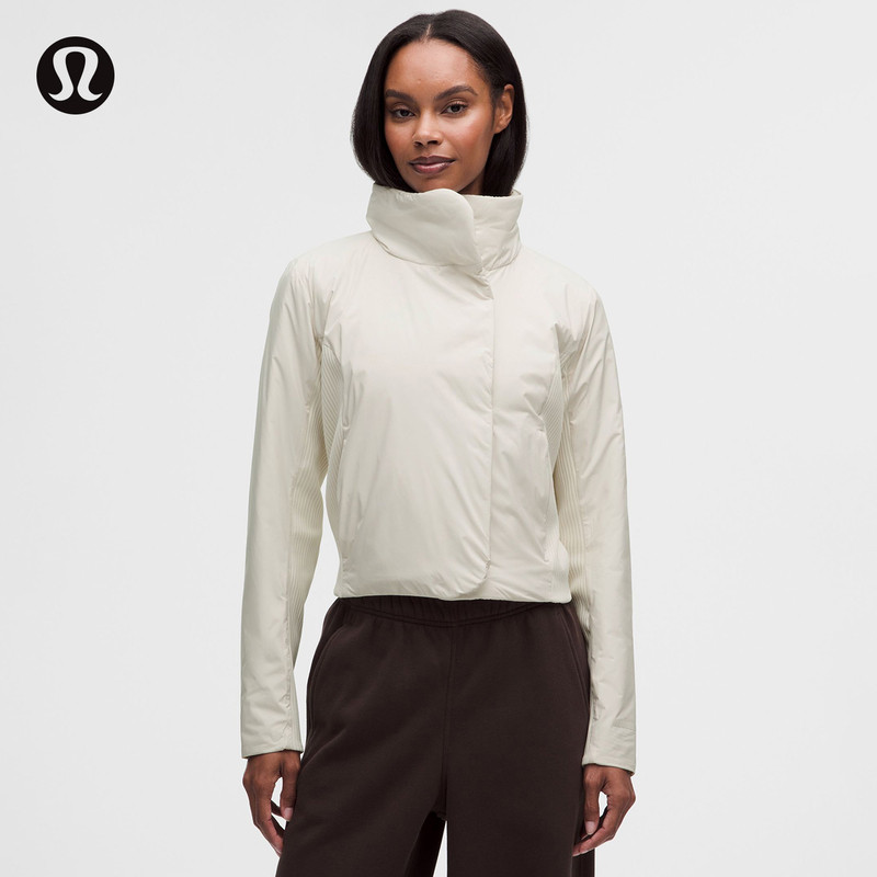 Sleek City 女士带夹层夹克 拒水防风丨lululemon丨LW4CKZS