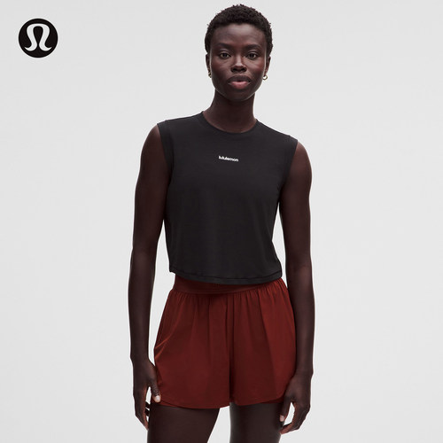 Jersey 女士训练平纹针织运动背心*文字徽标丨lululemon丨LW1GD5S