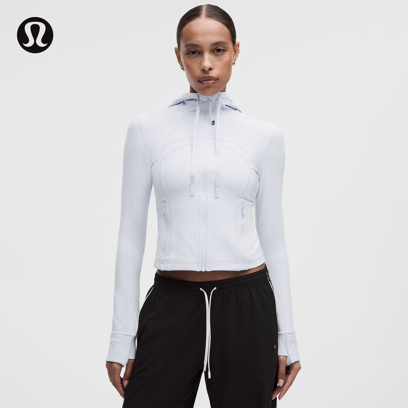 Define 女士短款连帽夹克 *Nulu™丨lululemon丨LW3JDIS图片