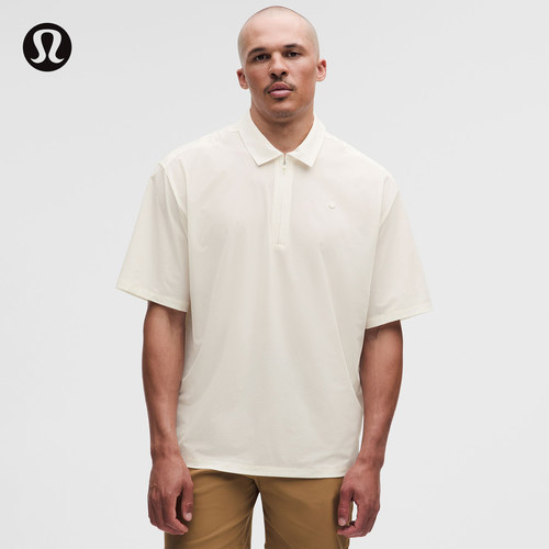 Oversized男士高尔夫超宽松Polo衫短袖 速干丨lululemon丨LM3GI0S