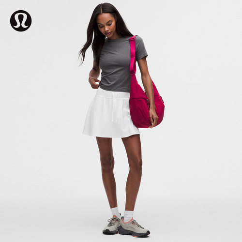 Groove 女士运动高腰短裙丨lululemon丨LW8AWSS
