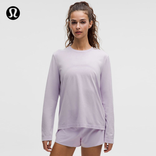 Swiftly™Relaxed 女士运动宽松剪裁长袖T恤丨lululemon丨LW3JE9S