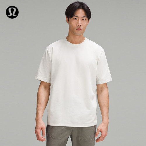 Pique 男士超宽松款珠地短袖 T 恤丨lululemon丨LM3EM5S