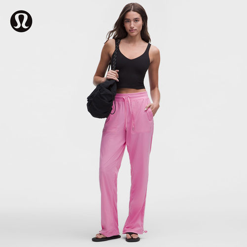 Dance Studio 女士中腰长裤 拒水*常规版型丨lululemon丨LW5GSQS