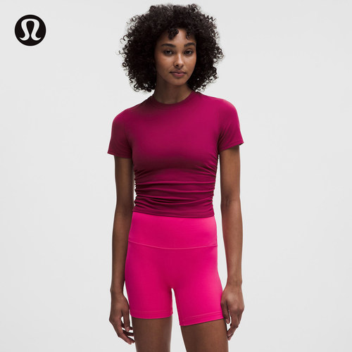 All It Takes™ 女士运动 T 恤丨lululemon丨LW3LUAS