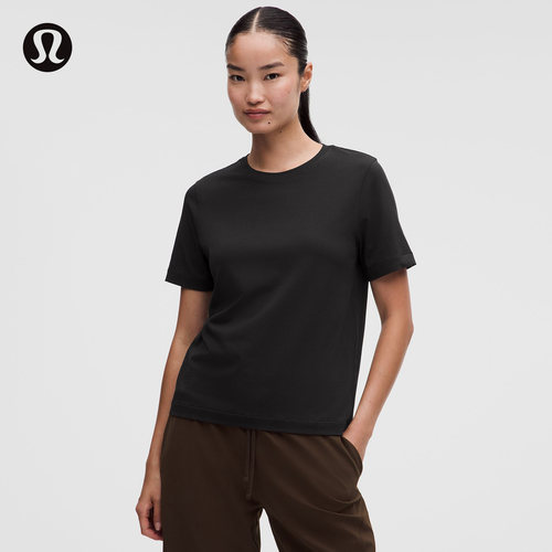 The Classic 女士经典剪裁 T 恤 *棉混纺丨lululemon丨LW3LC5S