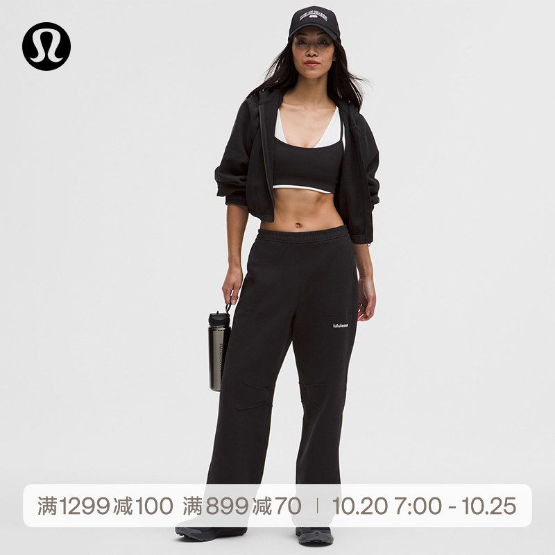 Loungeful女士经典剪裁高腰运动裤*亚洲版型丨lululemon丨LW5ID5A