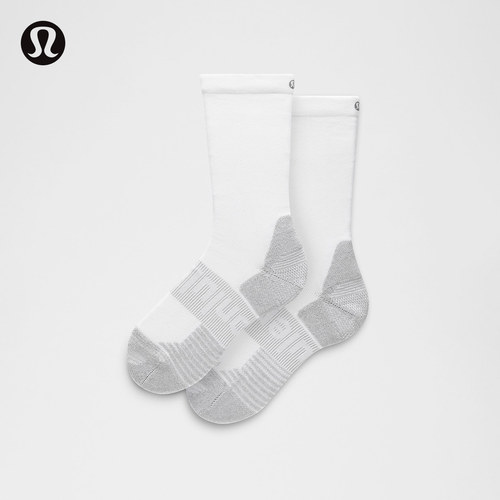 Power Stride 缓震中筒袜丨lululemon丨LU9DBKS