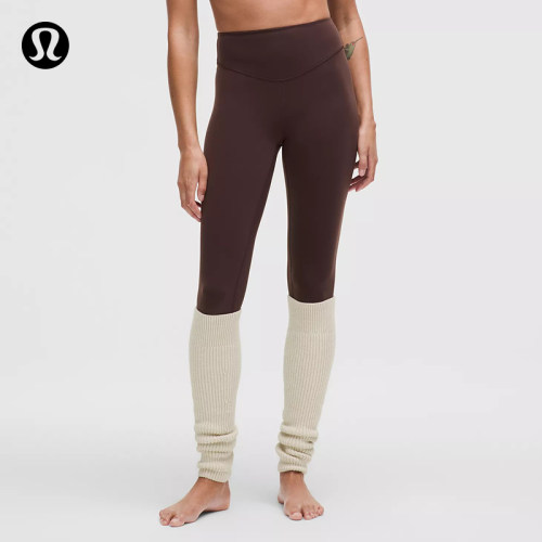 Ribbed Knit 女士羊毛混纺罗纹针织保暖腿套丨lululemon丨LW9FDMS