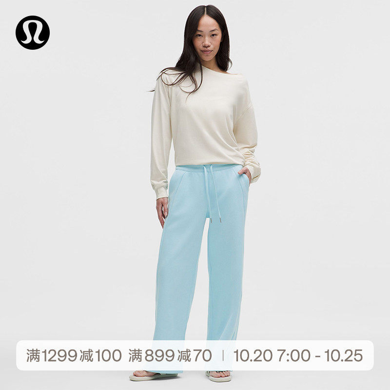 Scuba™ 女士中腰阔腿运动裤*拉绒*亚洲版型丨lululemon丨LW5IWQA